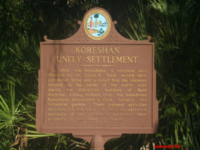 Koreshan Historic Site-Fort Myers,Fl.