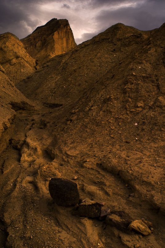Golden Canyon in dying light