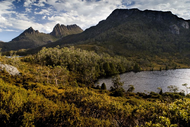 view from Lake Lilla