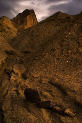 Golden Canyon in dying light