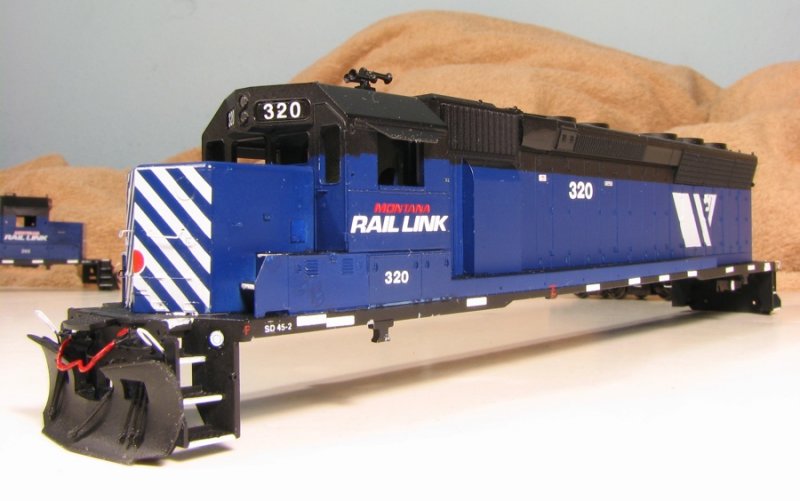 MRL 320, my 21st SD45.