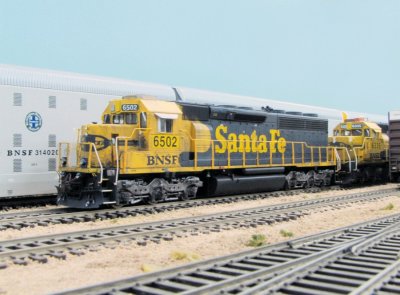 BNSF 6502 with the proper numberboards.