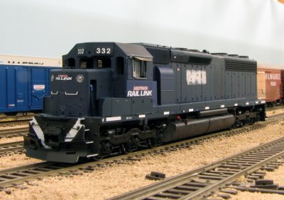 Progress shot of MRL SD45-2 #332.