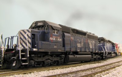 MRL 263, Athearn RTR SD40.