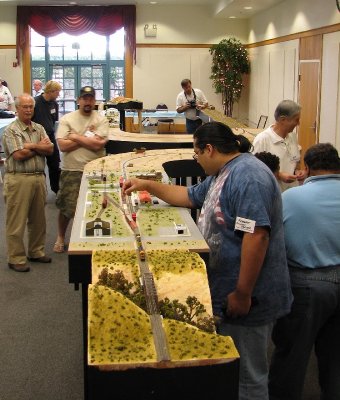 N-scale layout