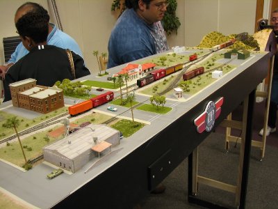 N-scale layout