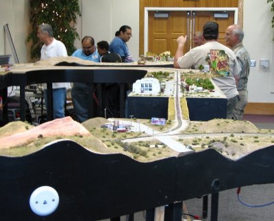 N-scale layout