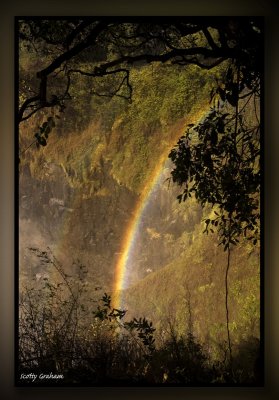 Rainbow at Victoria Falls