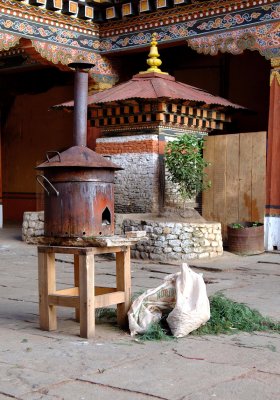 Dzong Courtyard