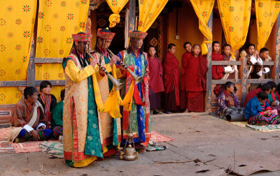 Festival - Trongsa Dzong