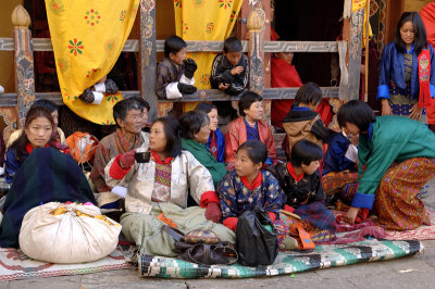 Festival - Trongsa Dzong