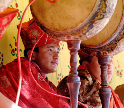 Monk - Trongsa Dzong