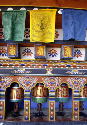 Prayer Wheels and Prayer Flags