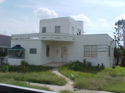 Art Moderne House, Lakeview, NOLA Recovery May 2007