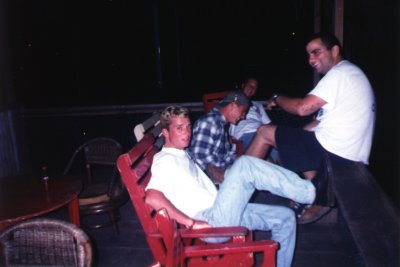 (l to r) Alain Rutherford, Sean McManus, Me, Justin LaNasa