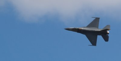 F16 side view