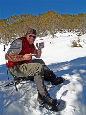 Enjoying a Cuppa