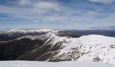 Looking across the ranges