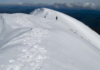 Robert nearing the summit