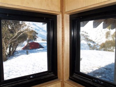 View from Feathertop Hut