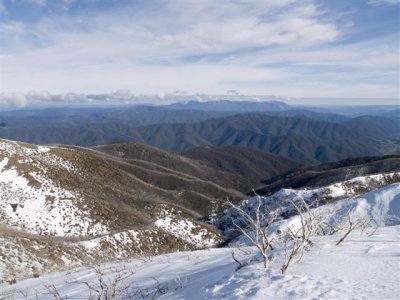 View to Mt Buffalo