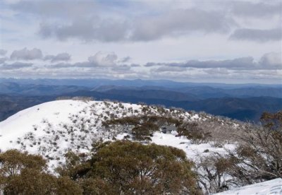View to campsite from Mollies Hill