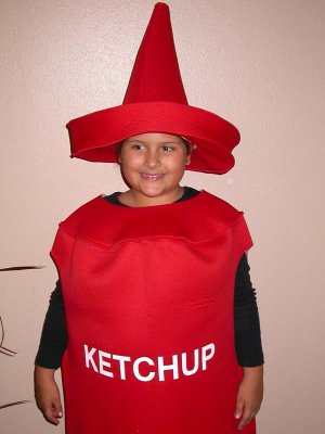 She doesnt like tomatoes, but loves ketchup!