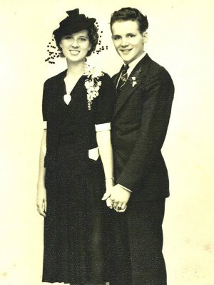 Joe and Pearl Billa Wedding  1938