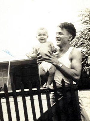 With Petesie in 1936