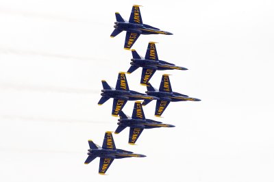 Blue Angles - V Formation