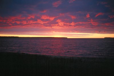 Evening Storm on Lake Superior