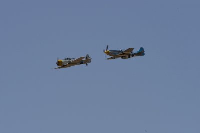 P-51 and AT-6