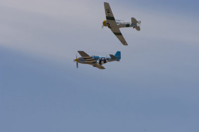 P-51 and AT-6