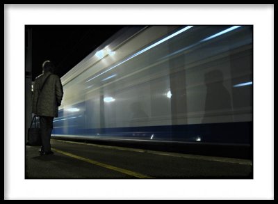 Two Shadows on the Morning Train