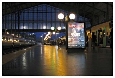 Evening on a Platform