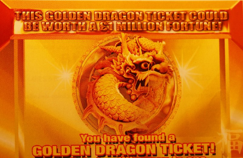 Golden Dragon Ticket