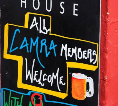 Camra members welcome in the pub!!