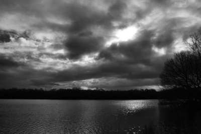 View of the lake