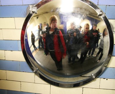 Snapped in the underground!