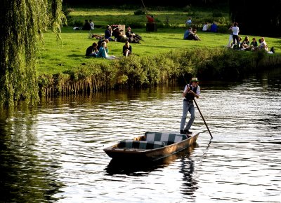 8 September - Punting in Cambridge