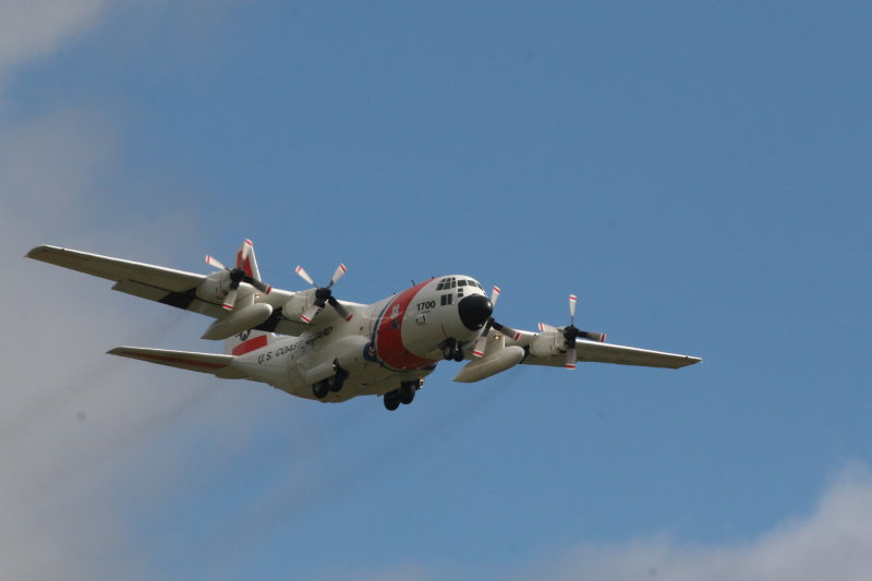 Coast Guard C-130 lands at Attu every two weeks