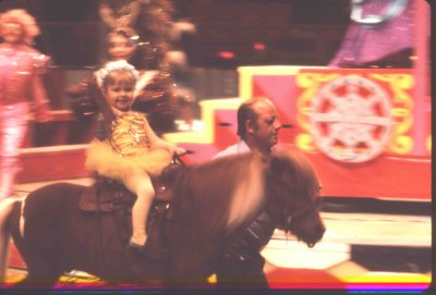 KCG with Ringling Brothers 1971 - Pinkie