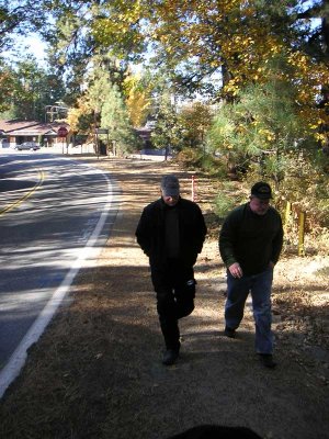 Sidewalks, Idyllwild style