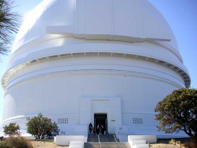 The Hale Telescope was completed in 1948