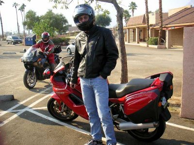 Jim and Ducati ST2