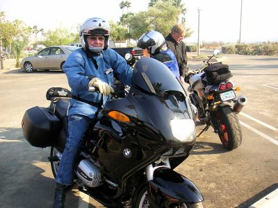 Mark and BMW R1100RT