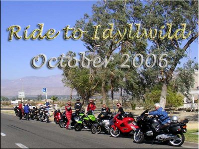 Ride to Idyllwild, October 2006