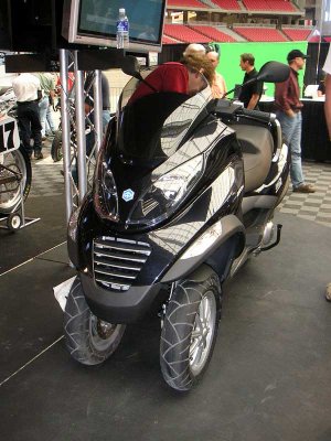 Piaggio MP3 three-wheeled scooter