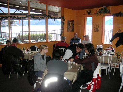 Breakfast at the lake