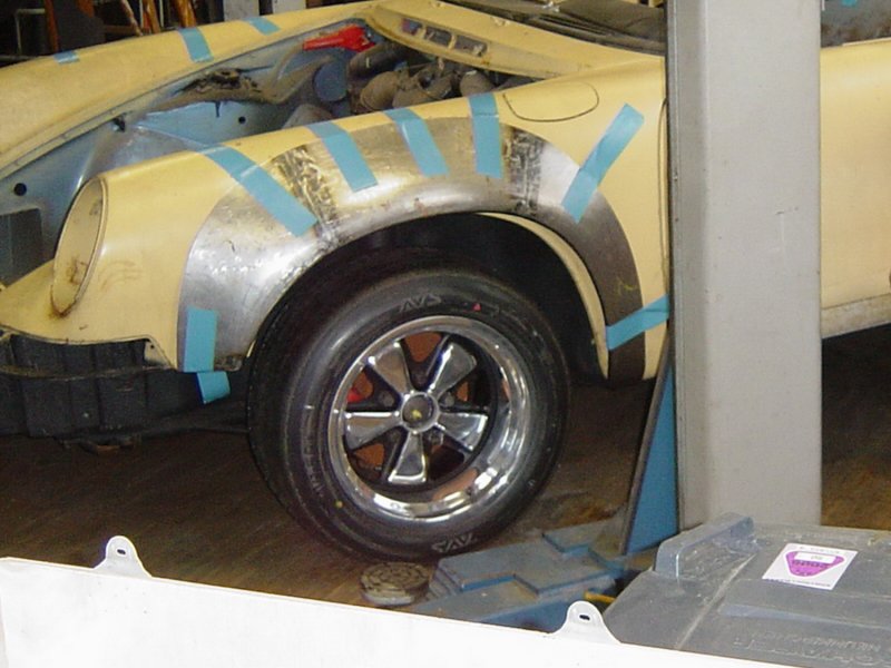 1973 Porsche 911 RSR Steel Fender Flare Reproductions - Photo 4